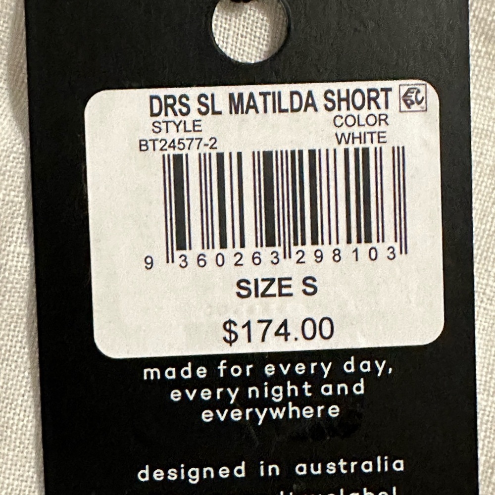NWT Brave + True Matilda Linen short dress - Picture 9 of 9